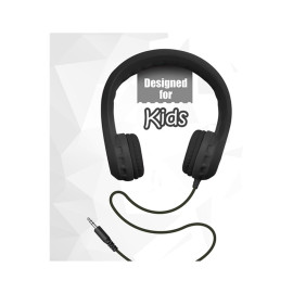 Promate Kids Headset, High Quality Volume Limited Wired Headphones with Child Safe Foam Headphones for Home, Travel, Smartphones PC Music Gaming  price in uae