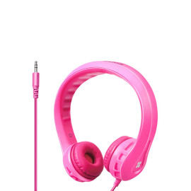Promate Kids Headset, High Quality Volume Limited Wired Headphones with Child Safe Foam Headphones for Home, Travel, Smartphones PC Music Gaming  price in uae