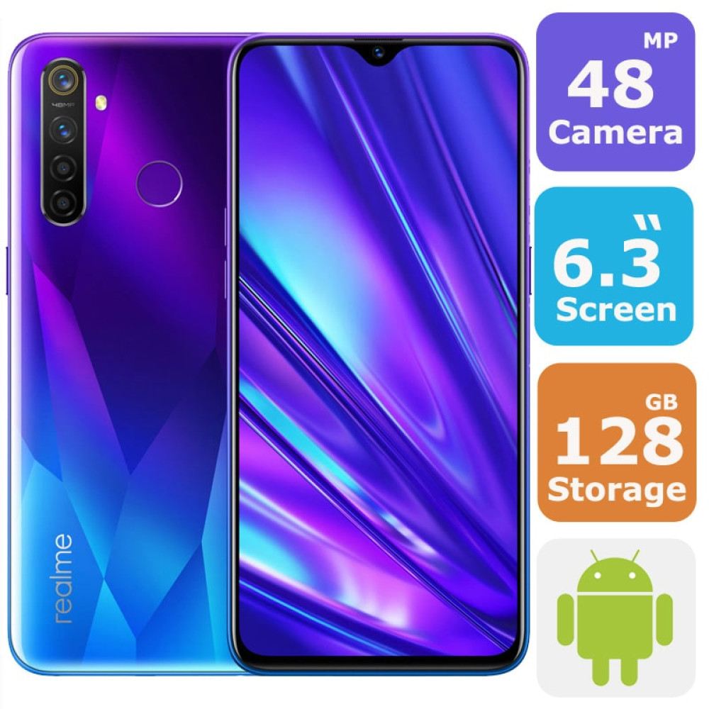 Realme 5 Pro Smartphone - 128GB, 4GB RAM, 4G LTE