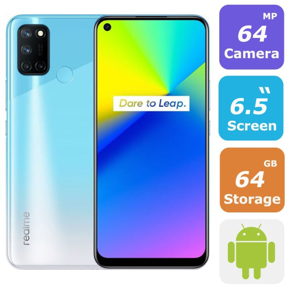 Realme 7i Smartphone Dual SIM 64GB 4GB RAM 4G LTE