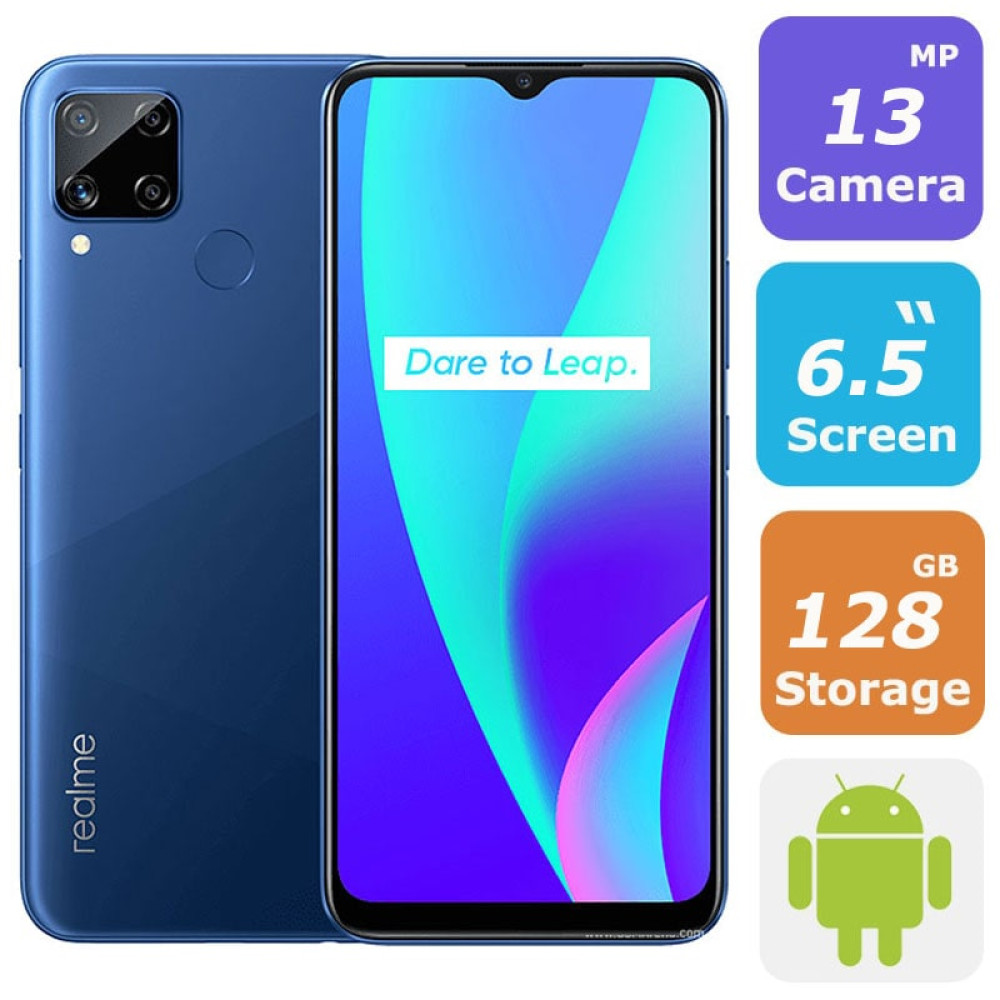 Realme C15 Smartphone Dual SIM 128GB 4GB RAM 4G LTE