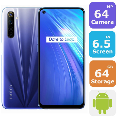 Realme 6 Smartphone 64 GB , 4GB  Realme 6 Smartphone 64 GB , 4GB Price In UAE