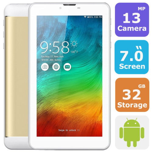 S-COLOR U200 Dual sim Tablets (Android 7.0,7.0 Inch, 4G+WiFi,32GB+3GB) - FREE SHIPPING  S-COLOR U200 Dual sim Tablets (Android 7.0,7.0 Inch, 4G+WiFi,32GB+3GB) - FREE SHIPPING Price In UAE