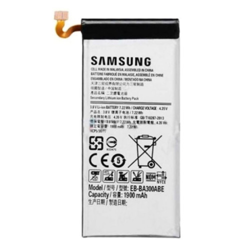 Samsung EB-BA300ABE Replacement Battery For Samsung Galaxy A3 1900 mAh White  Samsung EB-BA300ABE Replacement Battery For Samsung Galaxy A3 1900 mAh White Price In UAE