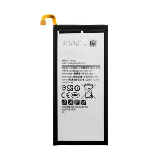 Samsung EB-BC700ABE Replacement Battery For Samsung Galaxy C7 3300 mAh White  Samsung EB-BC700ABE Replacement Battery For Samsung Galaxy C7 3300 mAh White Price In UAE