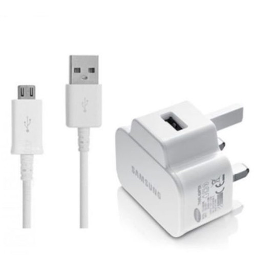 Samsung 3-Pin Fast Wall Charger White  Samsung 3-Pin Fast Wall Charger White Price In UAE