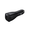 Samsung Fast Car Charger Adapter with USB Cable Black