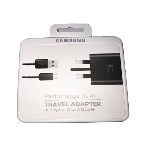 Samsung Fast Charging Travel Adapter With Type-C To A Cable  Samsung Fast Charging Travel Adapter With Type-C To A Cable Price In UAE