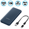 Samsung Battery Pack 10000mAh - Normal Charge,Power bank - EP-P3000,Micro USB/Type-C
