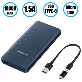Samsung Battery Pack 10000mAh - Normal Charge,Power bank - EP-P3000,Micro USB/Type-C price in uae