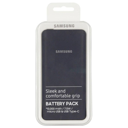 Samsung Battery Pack 10000mAh - Normal Charge,Power bank - EP-P3000,Micro USB/Type-C  Samsung Battery Pack 10000mAh - Normal Charge,Power bank - EP-P3000,Micro USB/Type-C Price In UAE