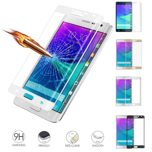 Tempered 3D Glass Full Cover Screen Protector For Samsung Galaxy Note Edge