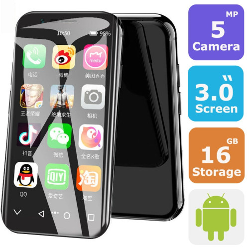 SOYES XS Smartphone 2GB+16GB Android 4G Wifi GPS Google Play Super Mini Pocket Cell Phone- FREE SHIPPING