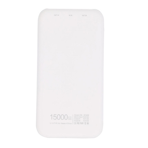Veger V56 15000mAh Slim Plastic Power Bank For Smart Phones  Veger V56 15000mAh Slim Plastic Power Bank For Smart Phones Price In UAE