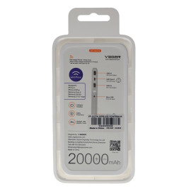 Veger VP-1027 Wireless 20000mAh Power Bank For Smart Phones price in uae