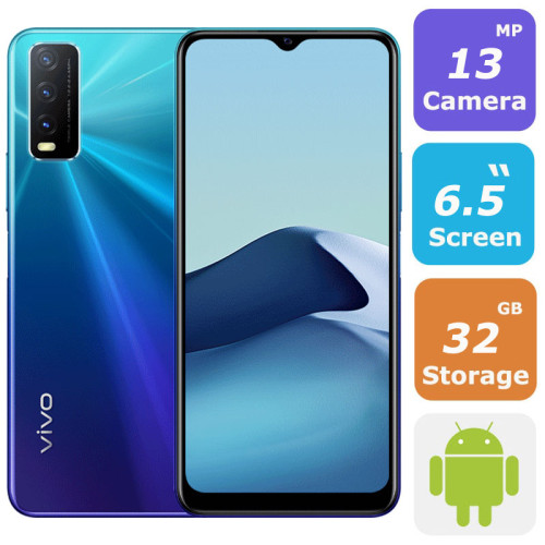 Vivo Y12S Dual Sim Smartphone(Android OS,6.51 Inch, 4G+WiFi,32GB+3GB)  Vivo Y12S Dual Sim Smartphone(Android OS,6.51 Inch, 4G+WiFi,32GB+3GB) Price In UAE