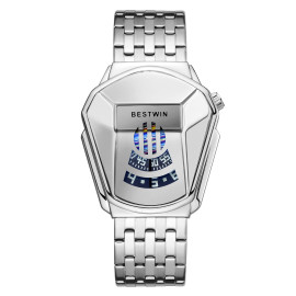 Bestwin 2021 Ladies Watch Locomotive Trend Watches Unique Design Waterproof Quartz Watch price in uae