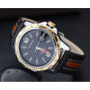 Curren 8104 Mens Leather Watch with Date Function