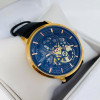 Keep Moving Men's Leather Mechanical Watch - K1455A