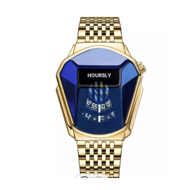 Hoursly 2021 Ladies Watch Locomotive Trend Watches Unique Design Waterproof Quartz Watch price in uae