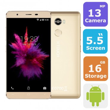 Xtouch Z3 LTE Fingerprint Smartphone (Android 6.0, 5.5 Inch, 16GB+2GB ,4G+WiFi) 