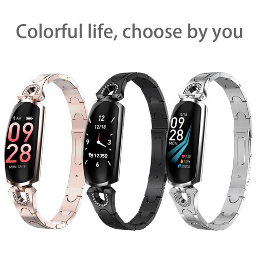 AK16 New Smart Watch Women IP67 Waterproof Heart Rate Monitor For Android & IOS Phone Fitness Bracelet Smartwatch Wristband  AK16 New Smart Watch Women IP67 Waterproof Heart Rate Monitor For Android & IOS Phone Fitness Bracelet Smartwatch Wristband Price In UAE