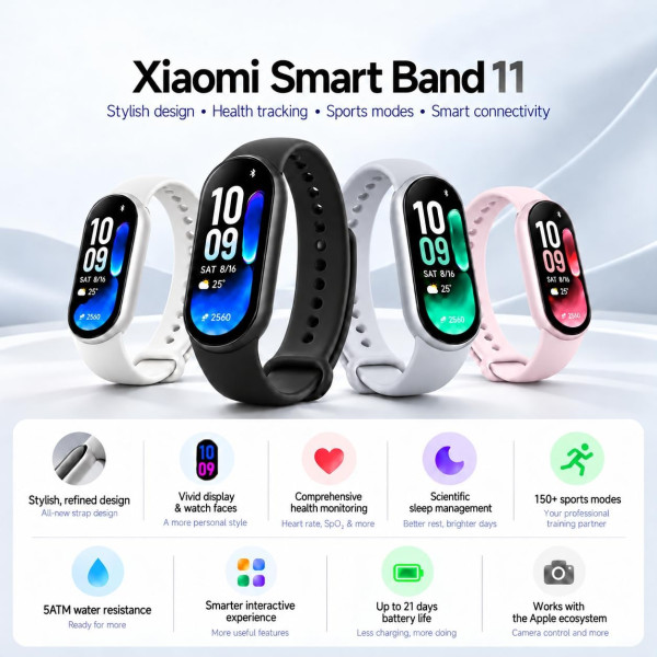 Xiaomi Smart Band 11 Smartwatch Fitness Tracker