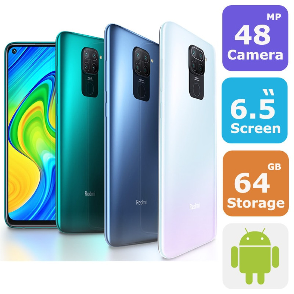 Xiaomi Redmi Note 9 Smartphone 64 GB ,3GB