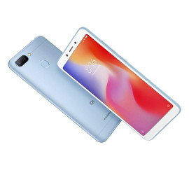 Xiaomi Redmi 6 Dual Sim Smartphone(Android 8.1,5.45 Inch, 4G+WiFi,64GB+4GB) - Free Cover case