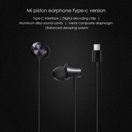 Xiaomi MI Type-C Wired Piston Earphone HSEJ04WM Stereo Sports Headset Earplugs Line Control Gaming Earbuds  price in uae