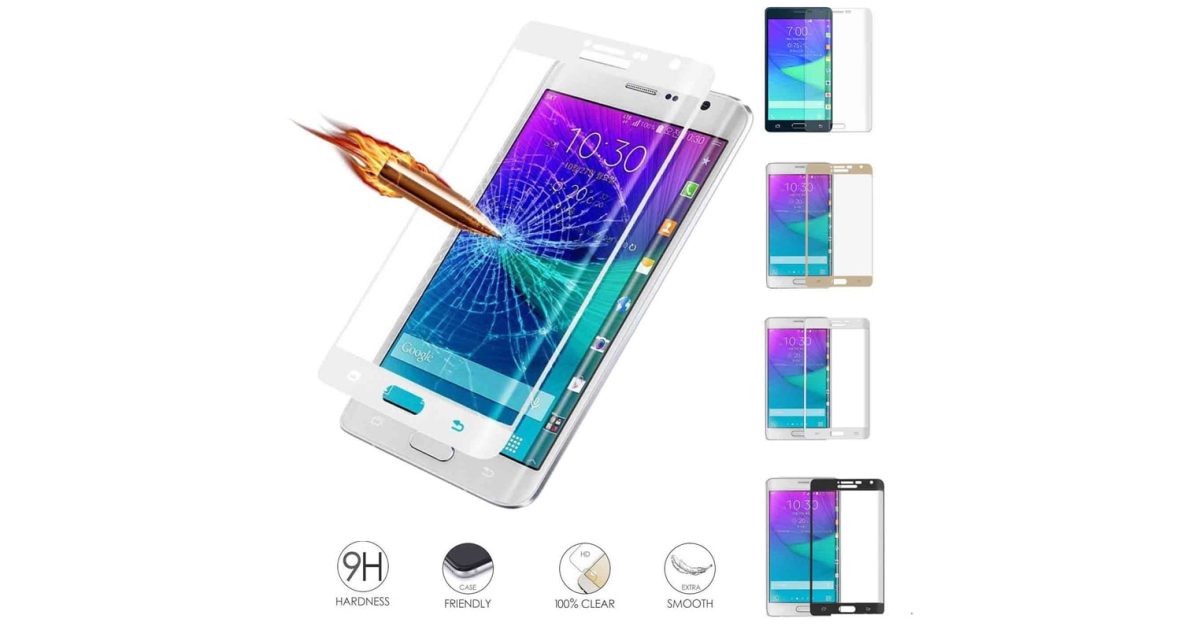 Tempered Glass Full Cover Screen Protector For Samsung Galaxy Note Edge price, review and buy in UAE, Dubai, Abu Dhabi |aimsouq.com