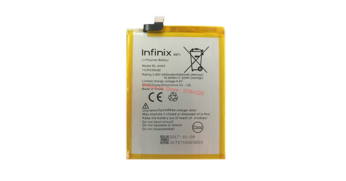Replacement Battery For Infinix Note 4 pro X571 BL-44AX Cell Phone Batteries price, review and buy in UAE, Dubai, Abu Dhabi |aimsouq.com