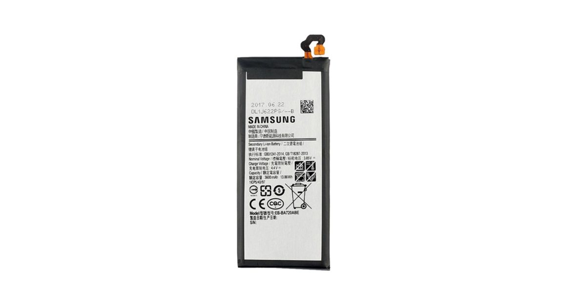 Samsung EB-BA720ABE Replacement Battery For Samsung Galaxy A720 (2017) 3600 mAh Black, Battery price, review and buy in UAE, Dubai, Abu Dhabi |aimsouq.com