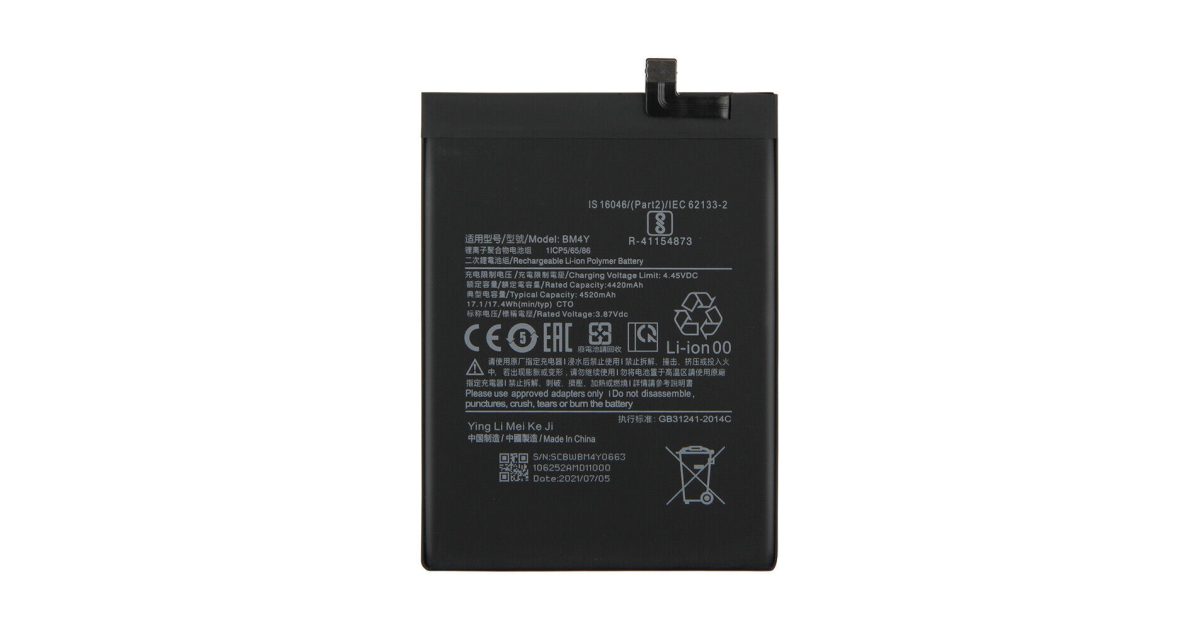 Original Replacement Battery BM4Y BN57 For Xiaomi Poco F3 Redmi K40 Pro K40 Pro+ price, review and buy in UAE, Dubai, Abu Dhabi |aimsouq.com