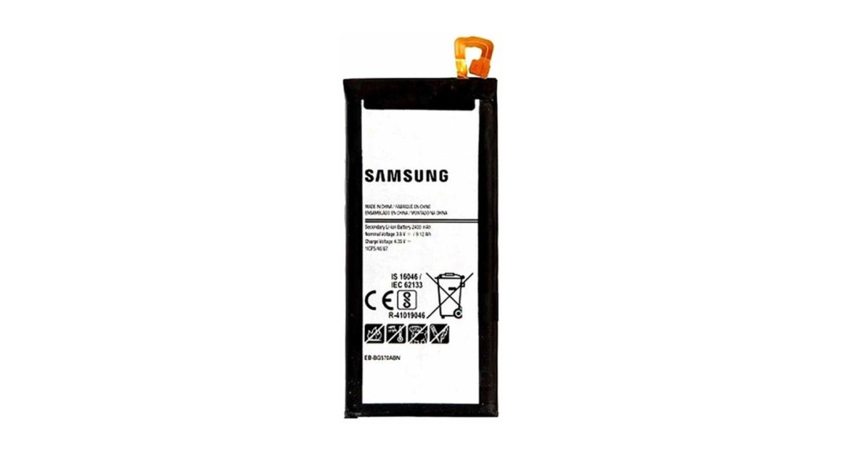 Samsung EB-BG570ABN Replacement Battery For Samsung Galaxy J5 Prime 2400 mAh Black/Silver price, review and buy in UAE, Dubai, Abu Dhabi |aimsouq.com