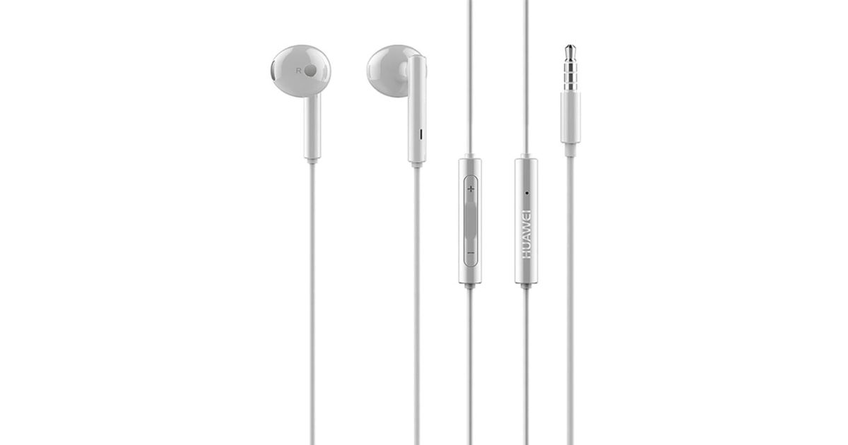 Huawei Stereo In-Ear Earphones With Mic White 1.2 meter - AM115,Headset price, review and buy in UAE, Dubai, Abu Dhabi |aimsouq.com