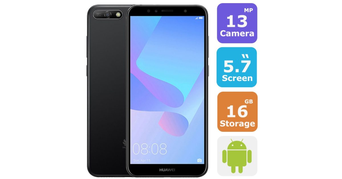 Huawei Y6 Prime 2018 Dual Sim Smartphone(Android 8.1,5.7 Inch,4G+WiFi,16GB+2GB) Warranty price, review and buy in UAE, Dubai, Abu Dhabi |aimsouq.com