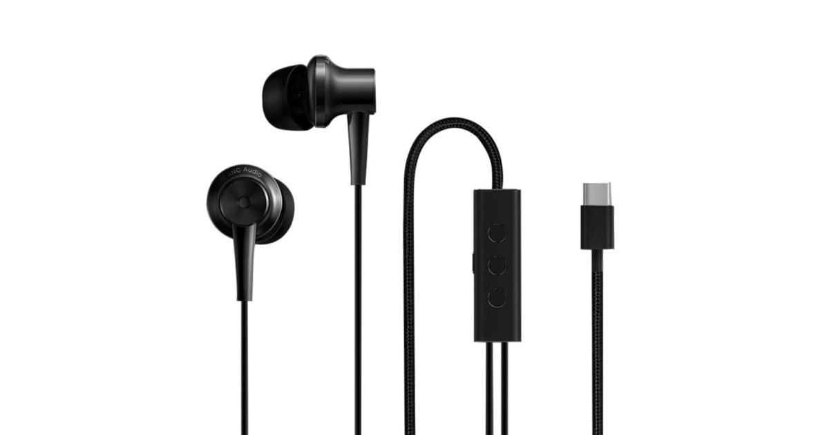 Xiaomi Mi ANC & Type-C Noise Cancelling In-Ear Earphones, Black  price, review and buy in UAE, Dubai, Abu Dhabi |aimsouq.com