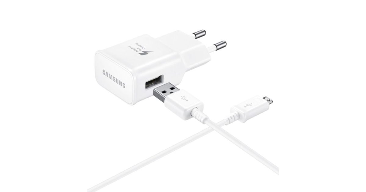 Samsung 2 Pin Adaptive Fast Charger With Type C Cable White,Travel Adapter,Samsung MicroUSB Charger With Cable price, review and buy in UAE, Dubai, Abu Dhabi |aimsouq.com