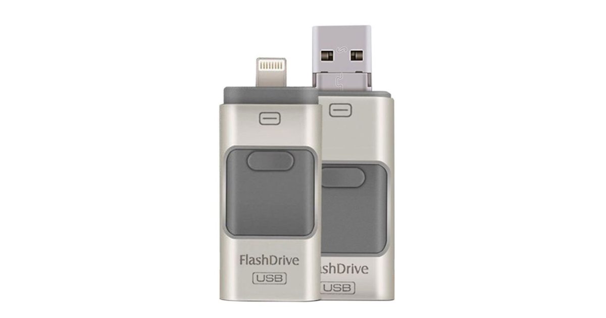 OTG Card Reader With Lightning And MicroUSB Ports Gold 32 GB price, review and buy in UAE, Dubai, Abu Dhabi |aimsouq.com