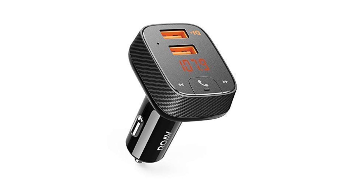 Roav SmartCharge Car Kit F2,Bluetooth Receiver,Car Charger with Bluetooth 4.2,Wireless In-Car FM Transmitter Radio Adapter,price, review and buy in UAE, Dubai, Abu Dhabi |aimsouq.com