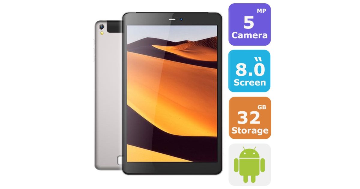 Tichips TMINI 2S Dual Sim Tablet (Android 5.1,8 Inch,32GB,2GB, 4G+Wi-Fi) Warranty price, review and buy in UAE, Dubai, Abu Dhabi |aimsouq.com