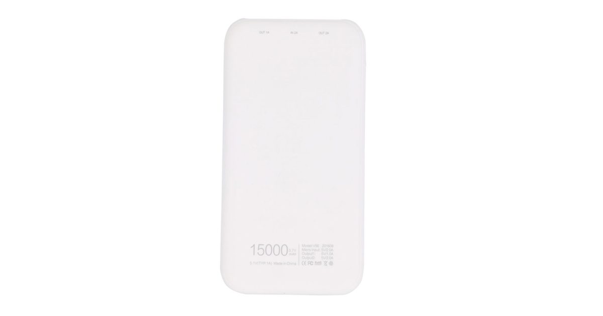 Veger V56 15000mAh Slim Plastic Power Bank For Smart Phones price, review and buy in UAE, Dubai, Abu Dhabi |aimsouq.com