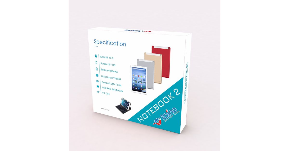 IDino Note Book 2 10.1 Inch 64GB 4GB 4G Tablets  price, review and buy in UAE, Dubai, Abu Dhabi,Sharjah