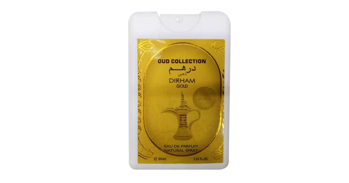 Buy Dirham Gold Pocket Perfume 20 ML -12PCs |aimsouq.com