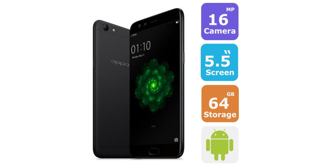 Oppo F3 Dual Sim Smartphone (Android OS,5.5 Inch, 4G+WiFi,64GB+4GB) - 1 Year Warranty price, review and buy in UAE, Dubai, Abu Dhabi |aimsouq.com