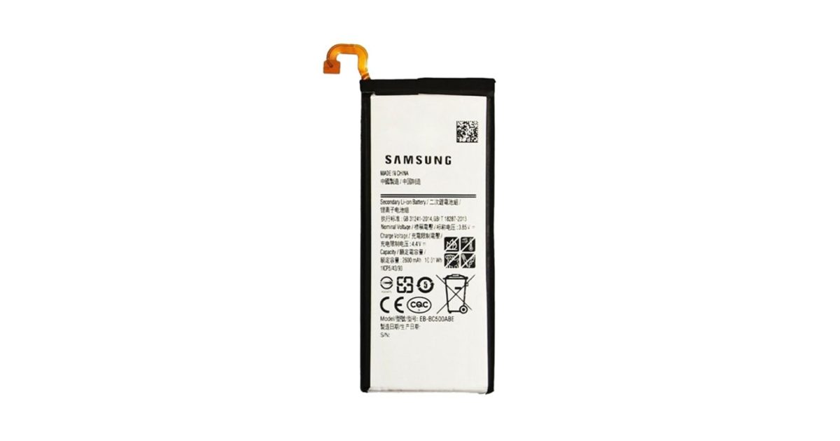 Samsung EB-BC500ABE Replacement Battery For Samsung Galaxy C5 2600 mAh White Battery price, review and buy in UAE, Dubai, Abu Dhabi |aimsouq.com