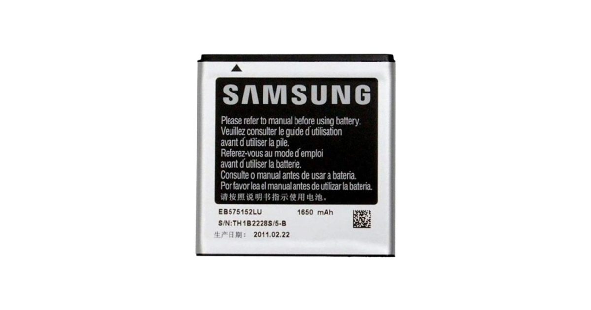 Samsung EB575152LU Replacement Internal Battery For Samsung Galaxy S i9000 1650 mAh Black/Silver price, review and buy in UAE, Dubai, Abu Dhabi |aimsouq.com
