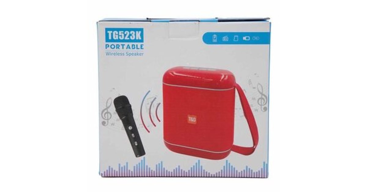 TG523K Bluetooth Speaker with Wireless Microphone price in UAE, Dubai, Abu Dhabi,Sharjah,Ajman