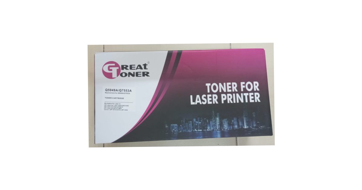 Compatible for hp - Great Toner Black 49A (Q5949A) / 53A (Q7553A) BLACK TONER CARTRIDGE price, review and buy in UAE, Dubai, Abu Dhabi |aimsouq.com
